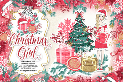 Christmas Girl design