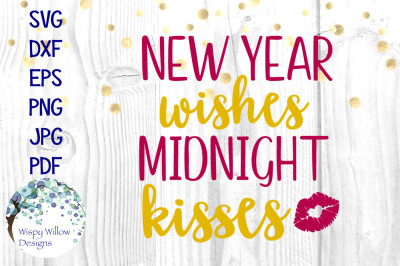 New Year Wishes Midnight Kisses