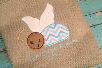 Angel Baby | Applique Embroidery