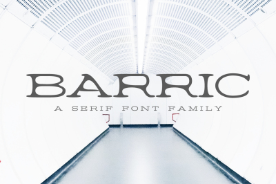 Barric A Serif Font Family