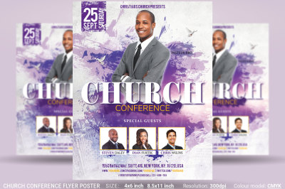 Church Conference Flyer Poster