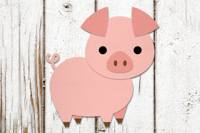 Little Pig | SVG | PNG | DXF