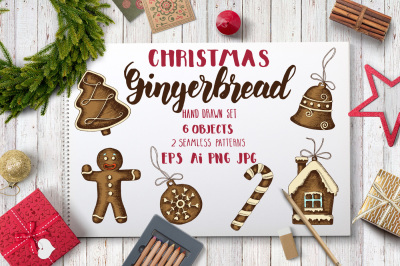 Christmas Gingerbread Set