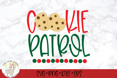 Cookie Patrol SVG Cut File