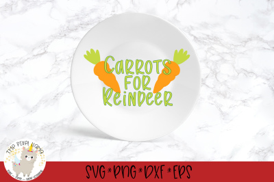 Carrots For Reindeer SVG Cut File