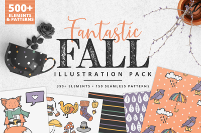 Fantastic Fall Illustration Pack