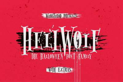 Hellwolf Typeface ( 30% off )