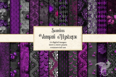 Vampire Mystique Digital Paper