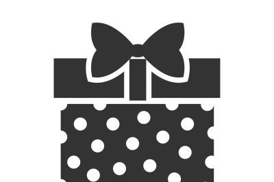 Gift boxes vector icons set isolated over white