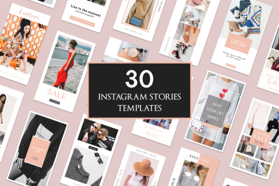 30 Instagram Stories Templates