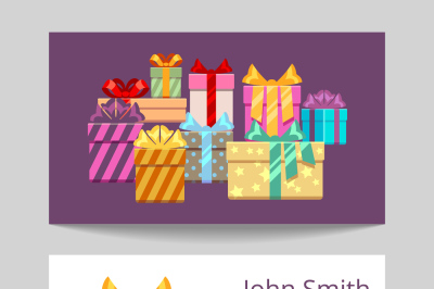 Gift delivery service business template