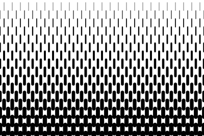 Rounded lines halftone seamless pattern