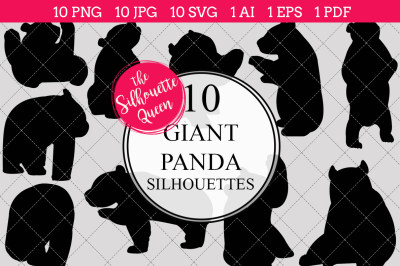 Giant Panda Vectors