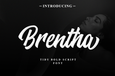 Brentha Tidy Bold Script