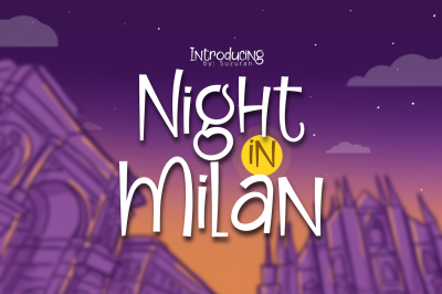 Night in Milan
