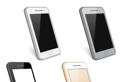 Smartphone&2C; cell phone&2C; vector collection