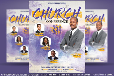 Church Conference Flyer Poster