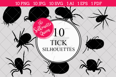 Tick  Silhouette Vector