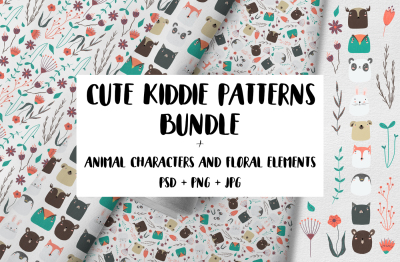 Cute Kiddie Pattern Bundle