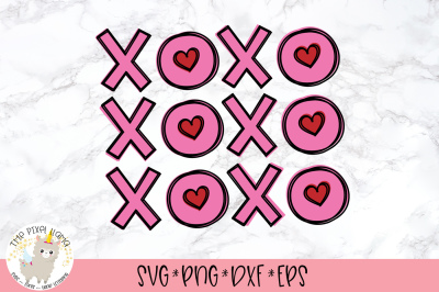 XOXO Valentine SVG Cut File