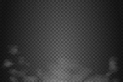 Vector smoke&2C; mist&2C; smog isolated on checkered background