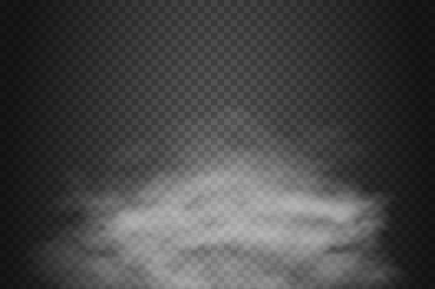 Smoke cloud&2C; steam&2C; dust vector background