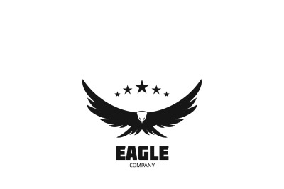 Eagle company vector icon