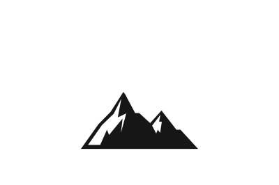 Mountains vector icon