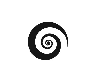 Spiral icon vector