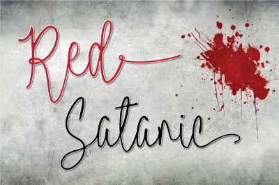 Red Satanic | Halloween & Christmas
