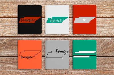 State of Tennessee Set | SVG | PNG | DXF