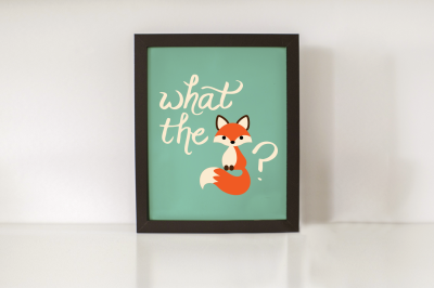 What the Fox | SVG | PNG | DXF