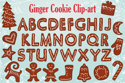 Gingerbread Clipart Collection