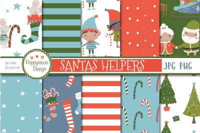 Santas helpers paper