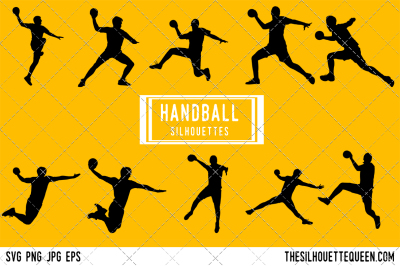 Handball Silhouette Vector