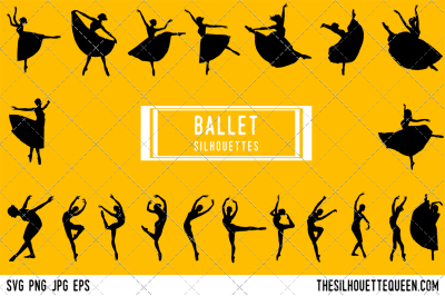 Ballet  Silhouette Vector 