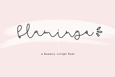 Flamingo - A Handwritten Script Font