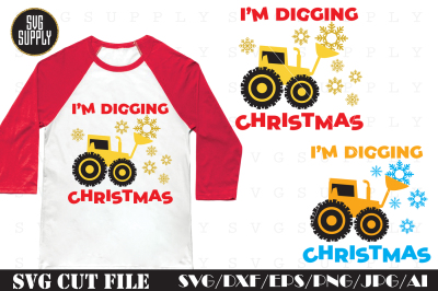 I'm digging Christmas SVG Cut File