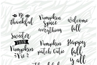 Fall season SVG Bundle 2, Thanksgiving SVG Printable