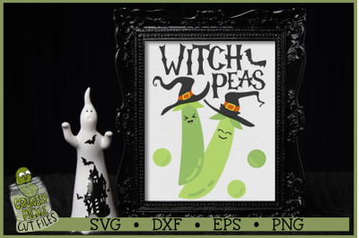 Witch Peas Halloween SVG