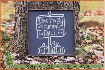 Meet Me At The Pumpkin Patch SVG