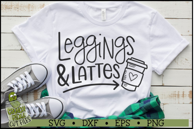 Leggings &amp; Lattes Svg