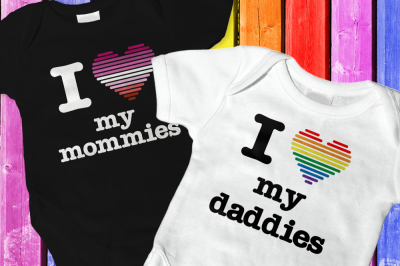 LGBT Parents | SVG | PNG | DXF