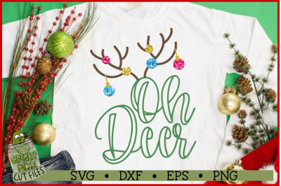 Oh Deer Christmas SVG