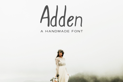 Adden Handmade Sans Serif Font