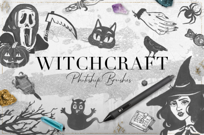 75 Witchcraft Photoshop Brushes