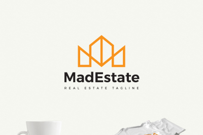 Mad Estate a Real Estate Logo