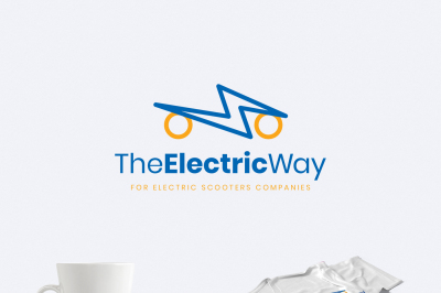 Electric Scooters Logo Template
