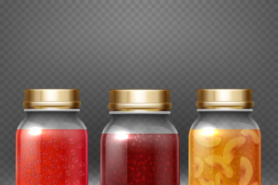 Download Glass Jar With Sauce Mockup Yellowimages