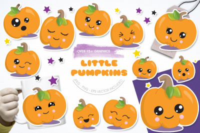 Halloween pumpkin graphics and illustrations